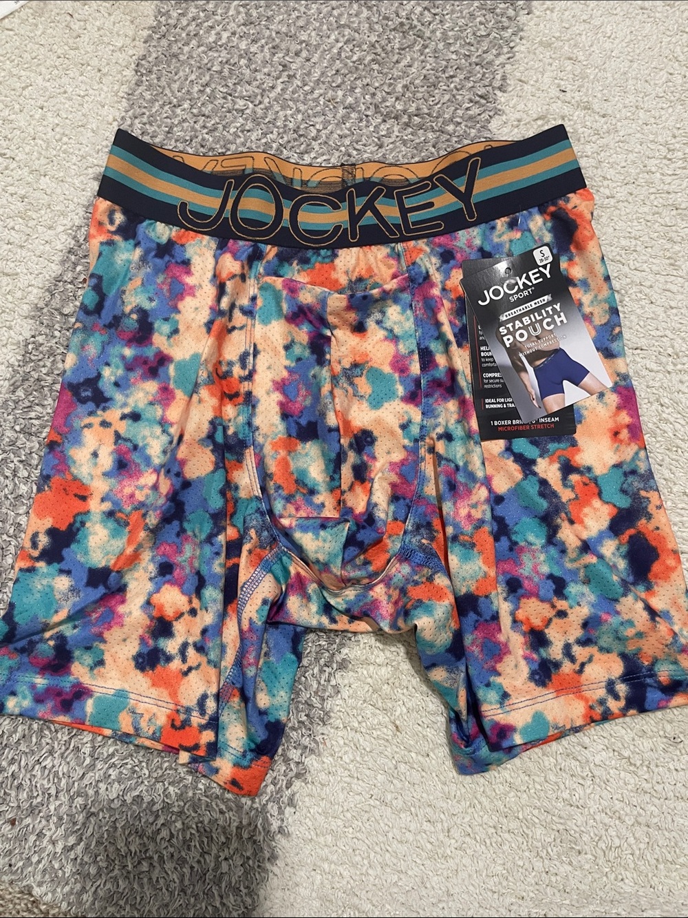 NWT- Jockey - Men’s S, M or L. Microfiber Boxer Brief